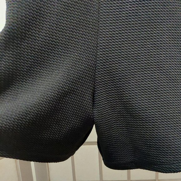 Black textured Romper - Picture 7 of 8